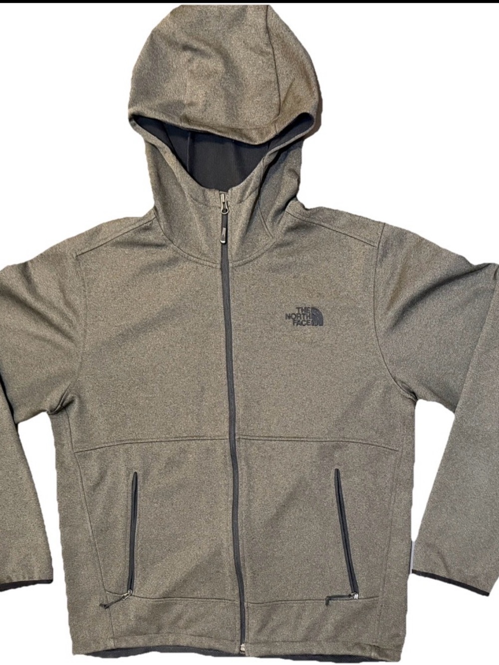 The North Face - Camden Soft Shell Hooded Jacket - Dark Green - Men’s Large